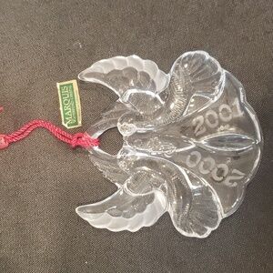Waterford Millennium Doves of Peace 2000/2001 ornament Marquis Limited edition